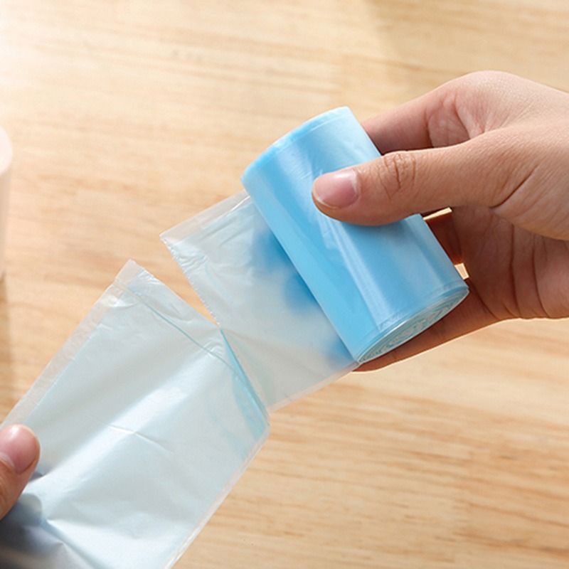 Small Desktop Garbage Bags, Mini Cat Litter Trash Bags, Thickened Disposable Small Plastic Bags for Office Home Car Use